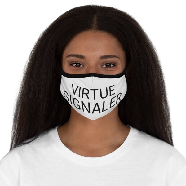 VIRTUE  SIGNALER Fitted Poly Face Mask