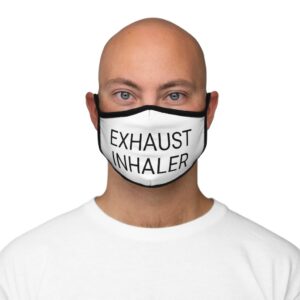 EXHAUST INHALER Fitted Poly Face Mask