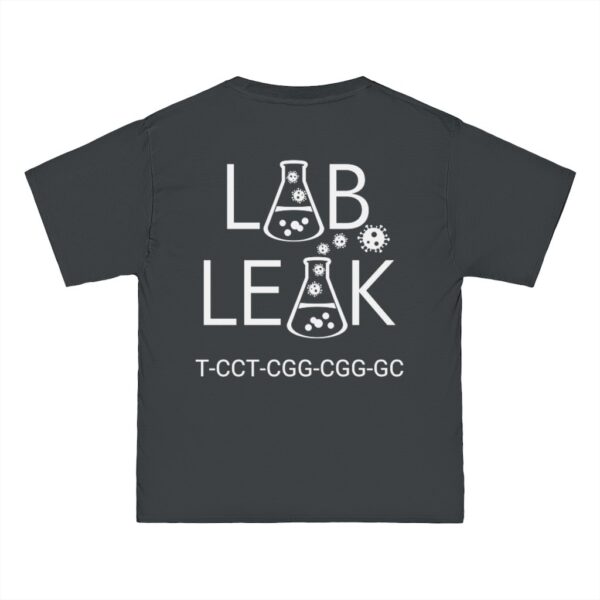 LAB LEAK - Beefy Tee - BLACK - S1/S2 Codon on Back