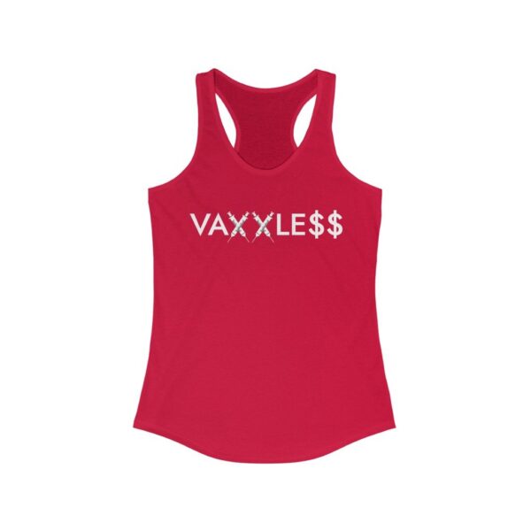 VAXXLE$$ - Women's Dark Racerback Tank Top - My Body, My Decision