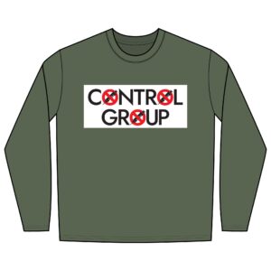 CONTROL GROUP – Long Sleeve - Slogan on Back
