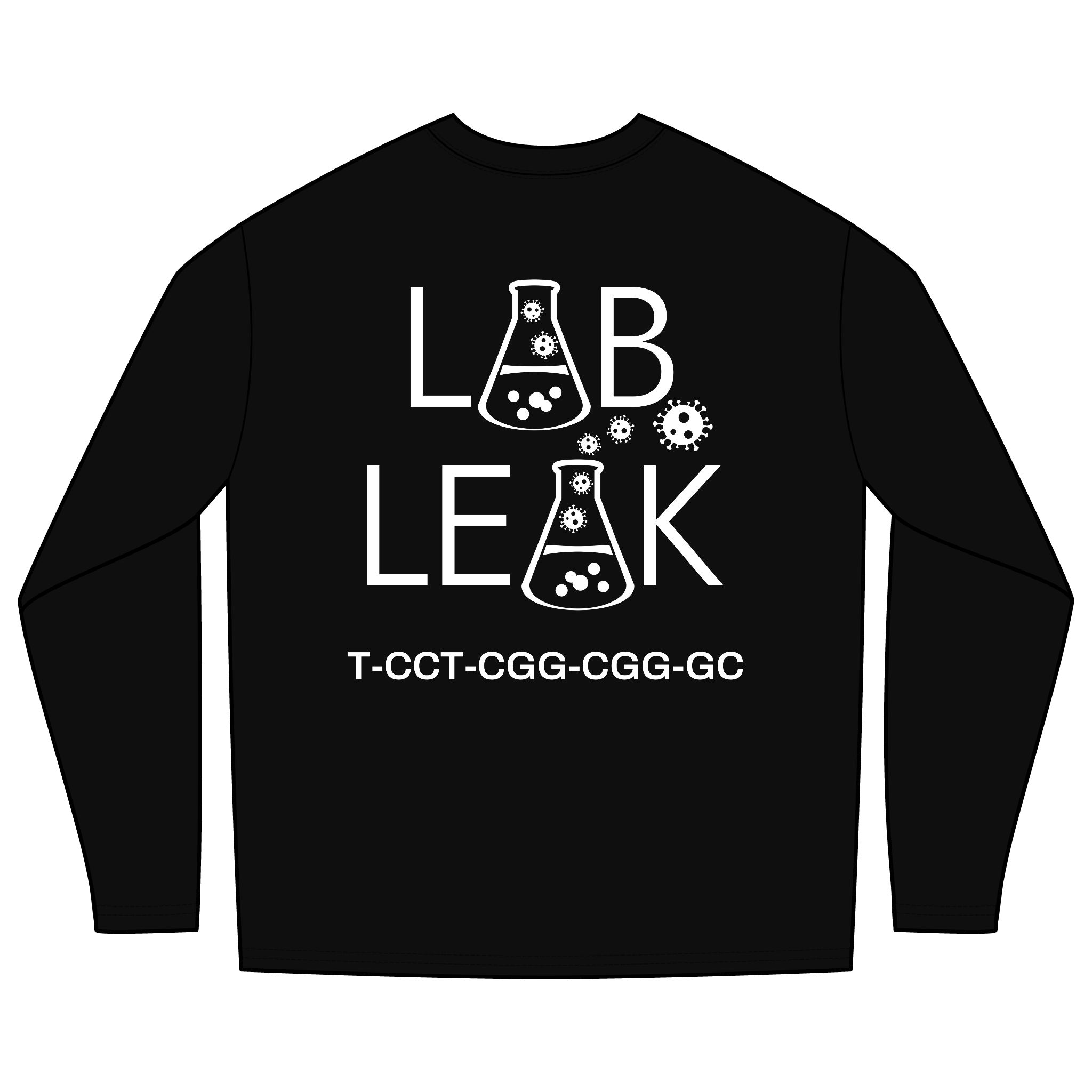 LAB LEAK – Long Sleeve – Your Tax Dollar At Work - S1 /S2 Codon on Back - Image 10