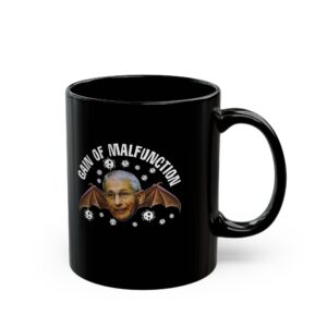 GAIN OF MALFUNCTION – Black mug 11oz
