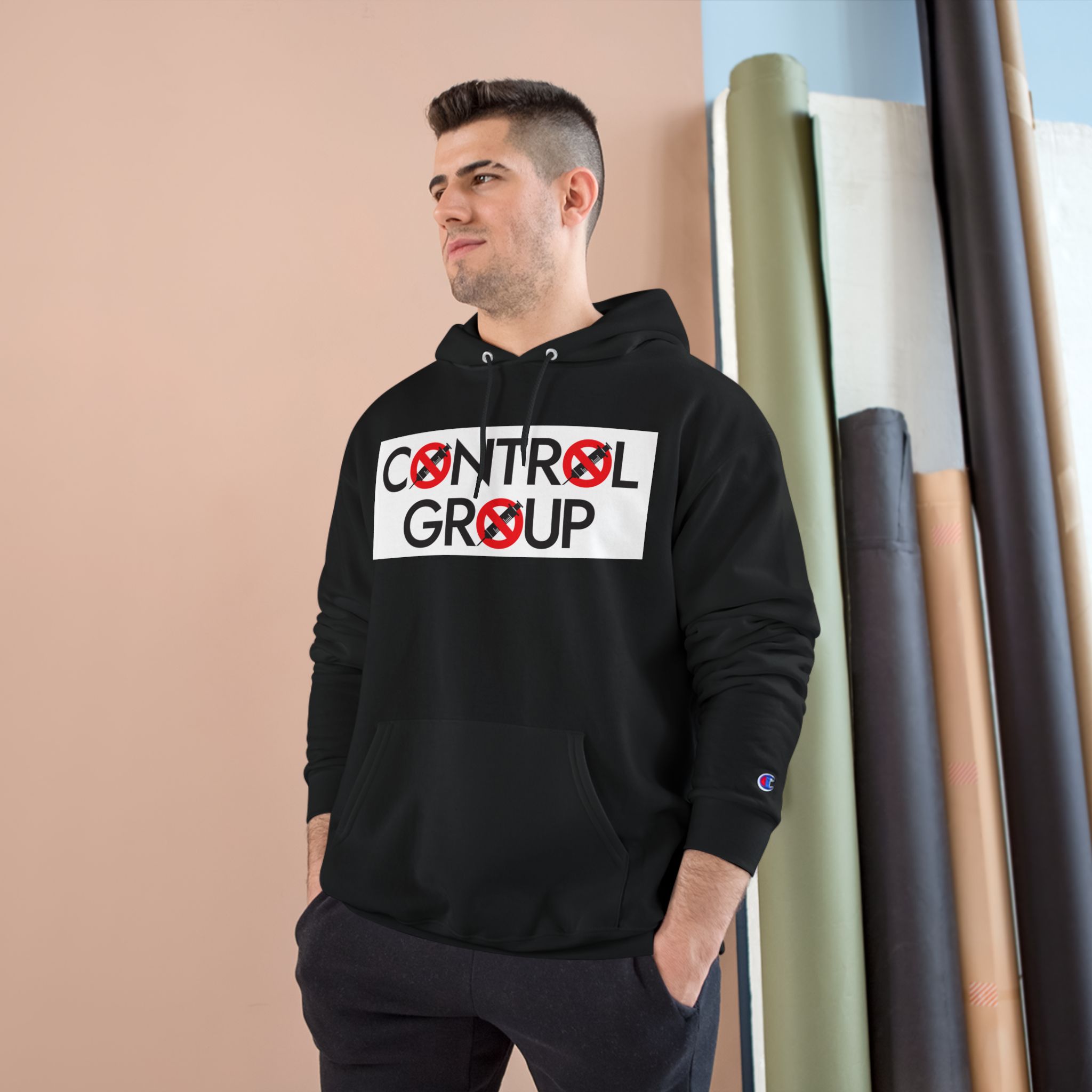 CONTROL GROUP Hoodrat - Champion Premium Pullover - Image 3